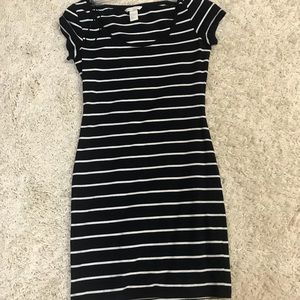h&m bodycon dress